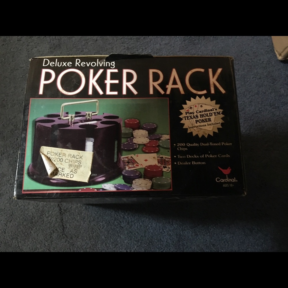 Poker Rack Set NEW
